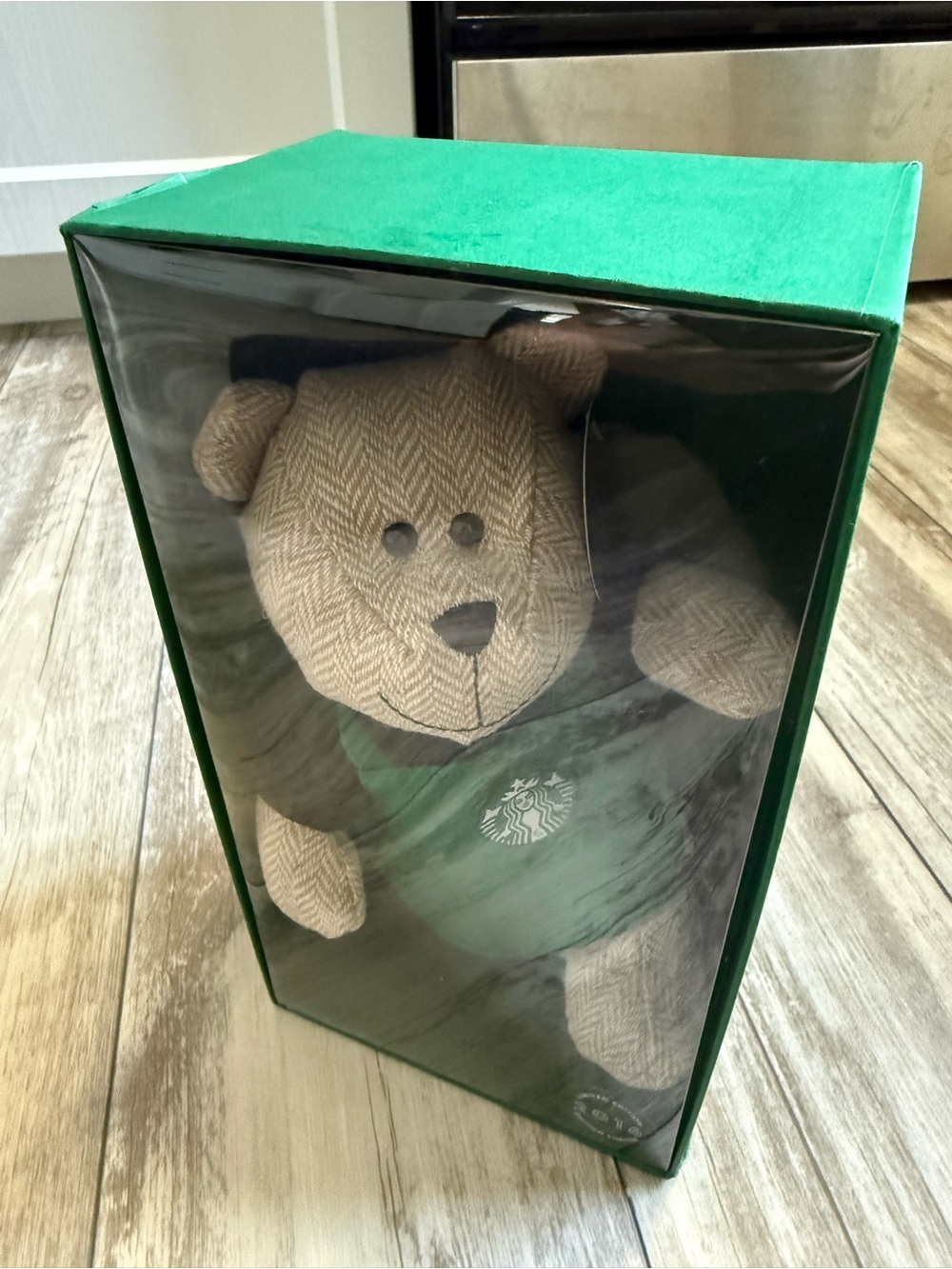 Starbucks Bear Plush with Green Apron 2016 - Picture 4 of 4
